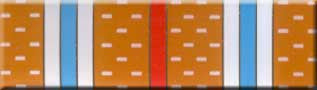 Israel Military Products War of Attrition 1968-1970 War Ribbon